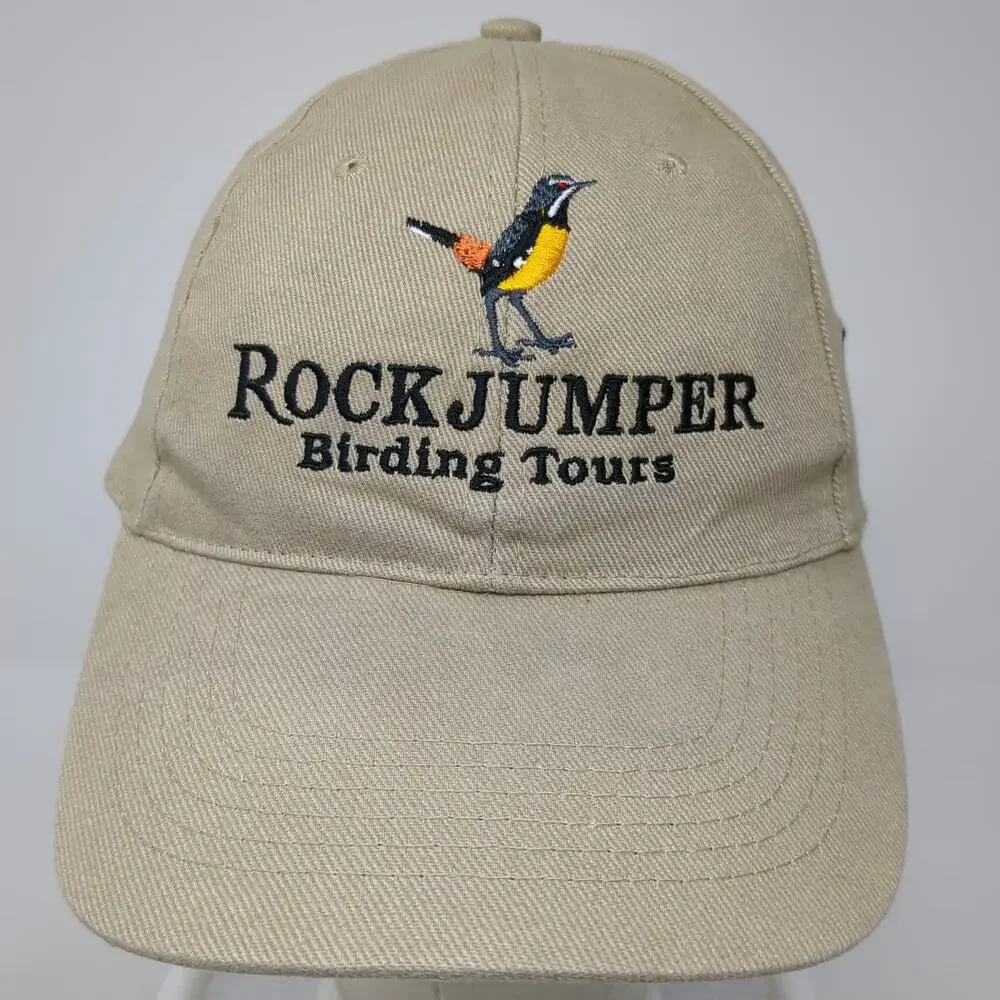 Rockjumper Birding Tours Baseball Cap Beige One Size Strapback Zeiss Bird Hat